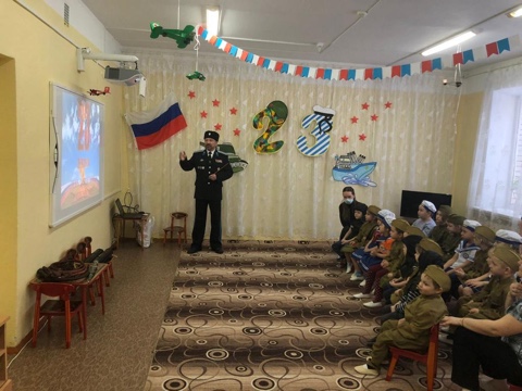 Казаки БОКО СКВРиЗ провели занятие с детьми в одном из детских домов Выборгского района Санкт-Петербурга