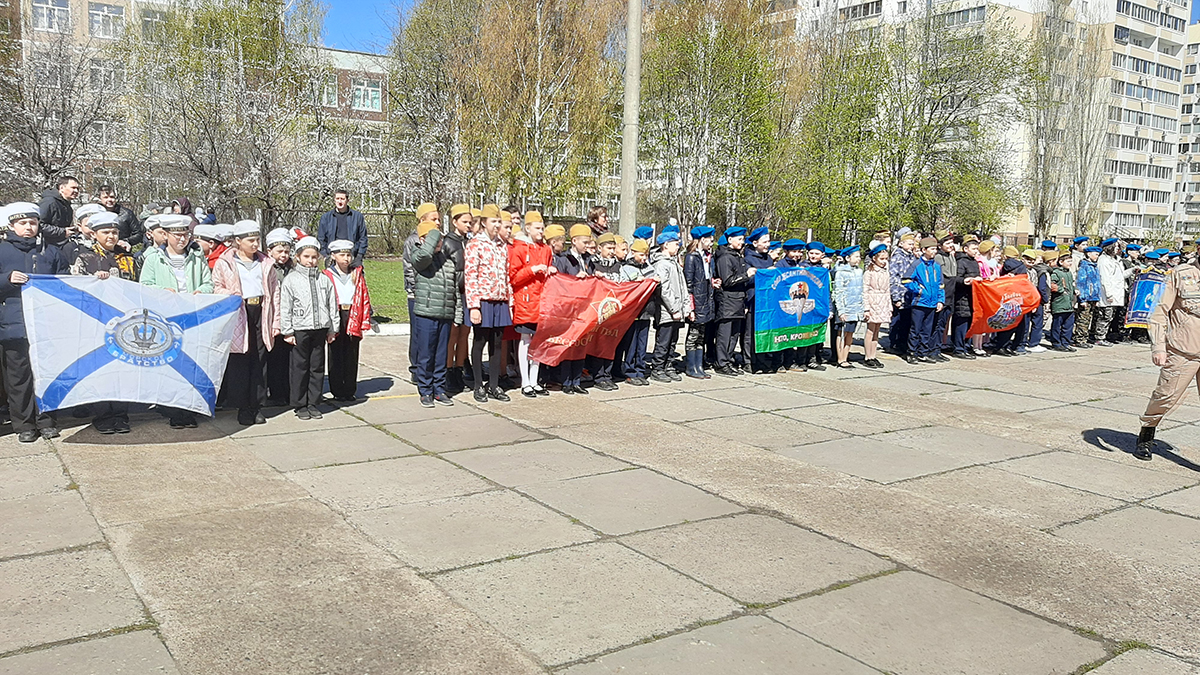 Мероприятие приуроченное в Дню Великой Победы прошло в Засвияжском районе Ульяновска