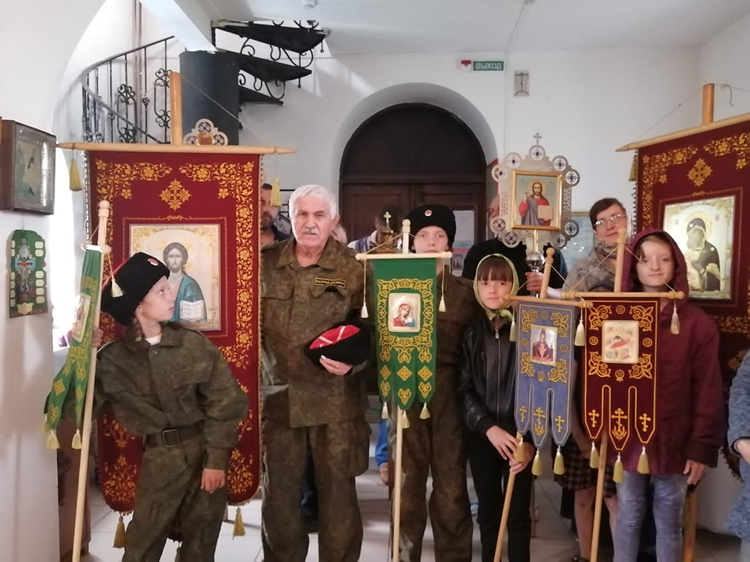 Престольный праздник святого князя Димитрия Донского в Казачьей кадетской дружине