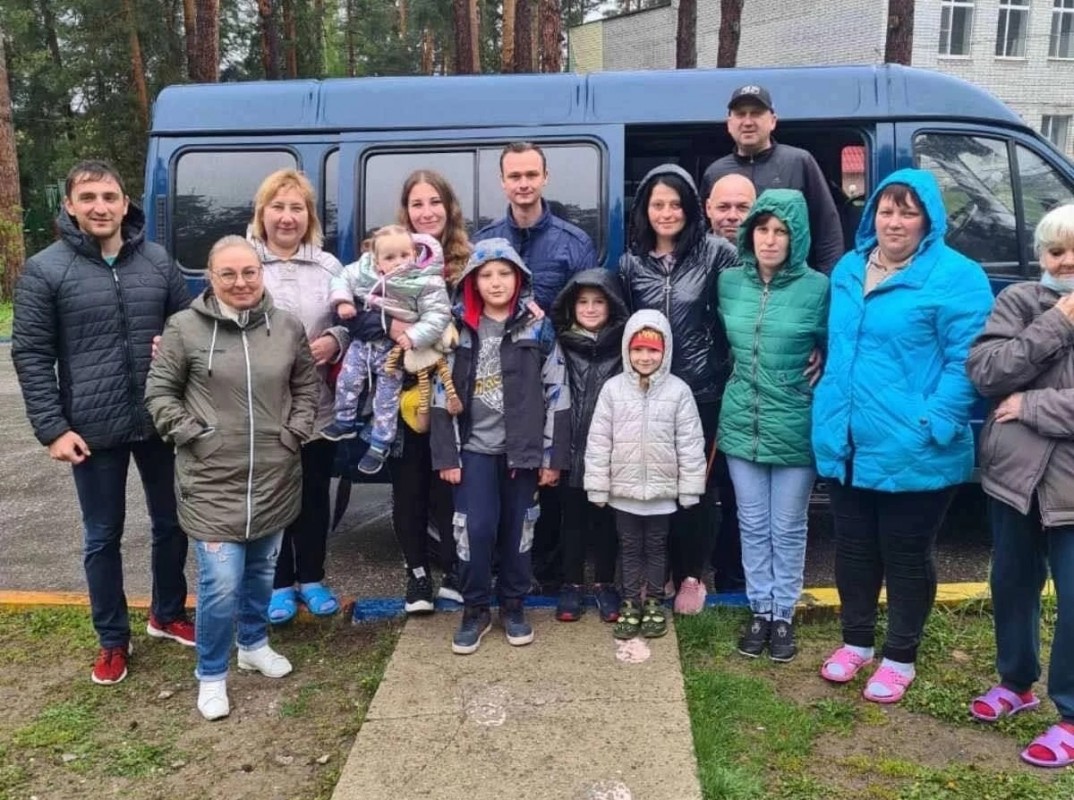 Встречаем семьи беженцев из Украины