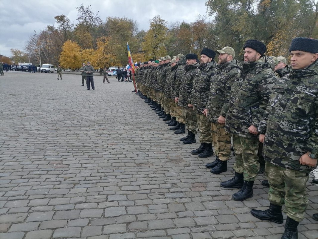 Казаки-добровольцы бригады «ДОН» вновь отправились на фронт СВО на территории Донбасса