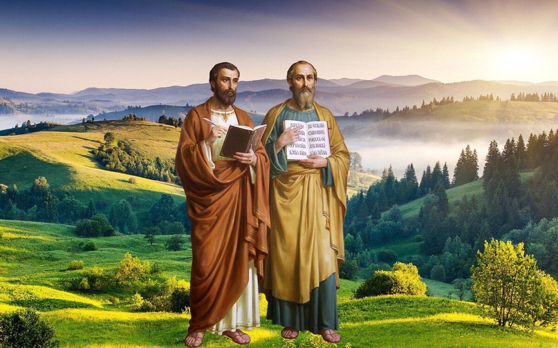 12 июля – день святых первоверховных апостолов Петра и Павла, недвунадесятый великий праздник