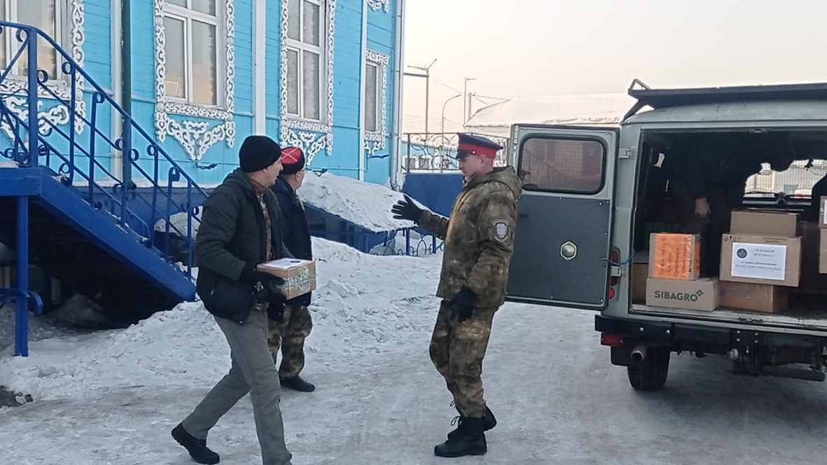Казаки СКВРиЗ в Кузбассе направили очередной гумгруз нашим воинам в зону СВО