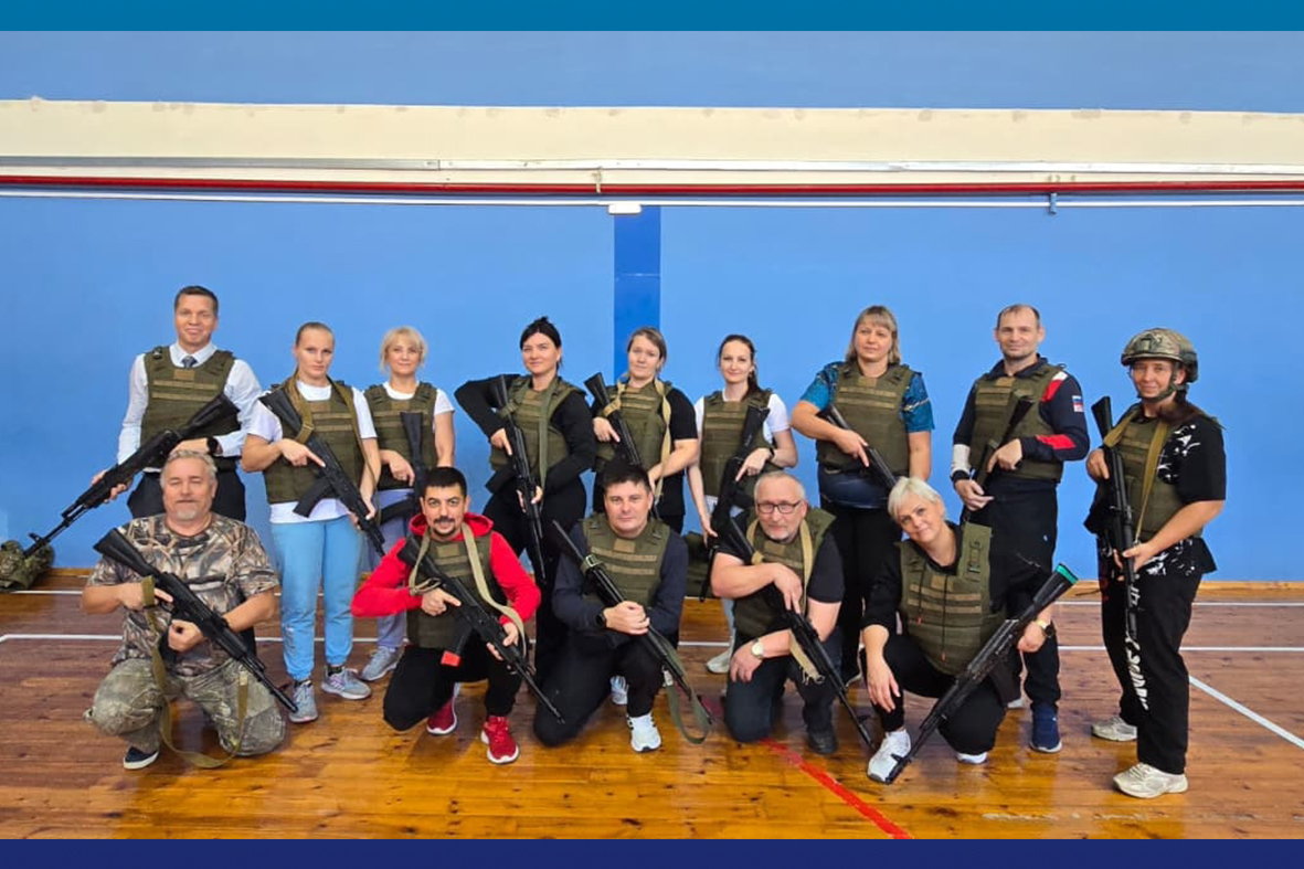 Казак СКВРиЗ ветеран СВО прошёл обучение в Кемерово