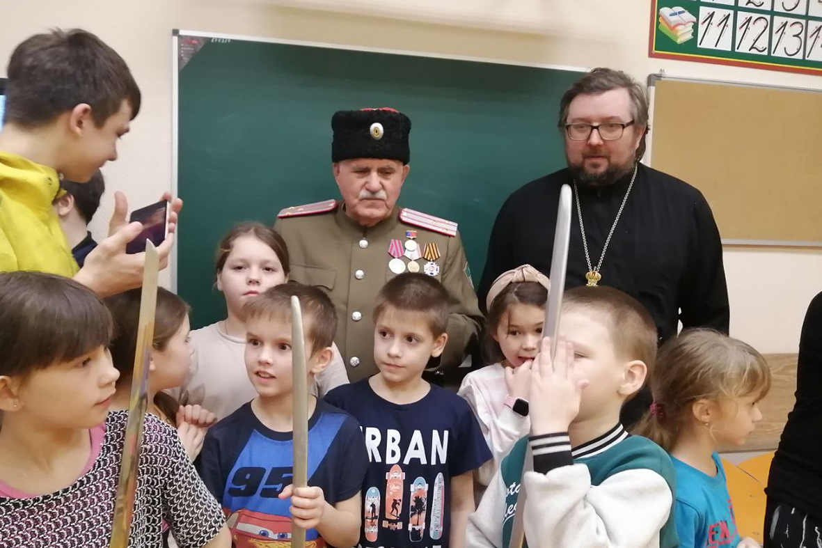 Встреча с детьми в санатории