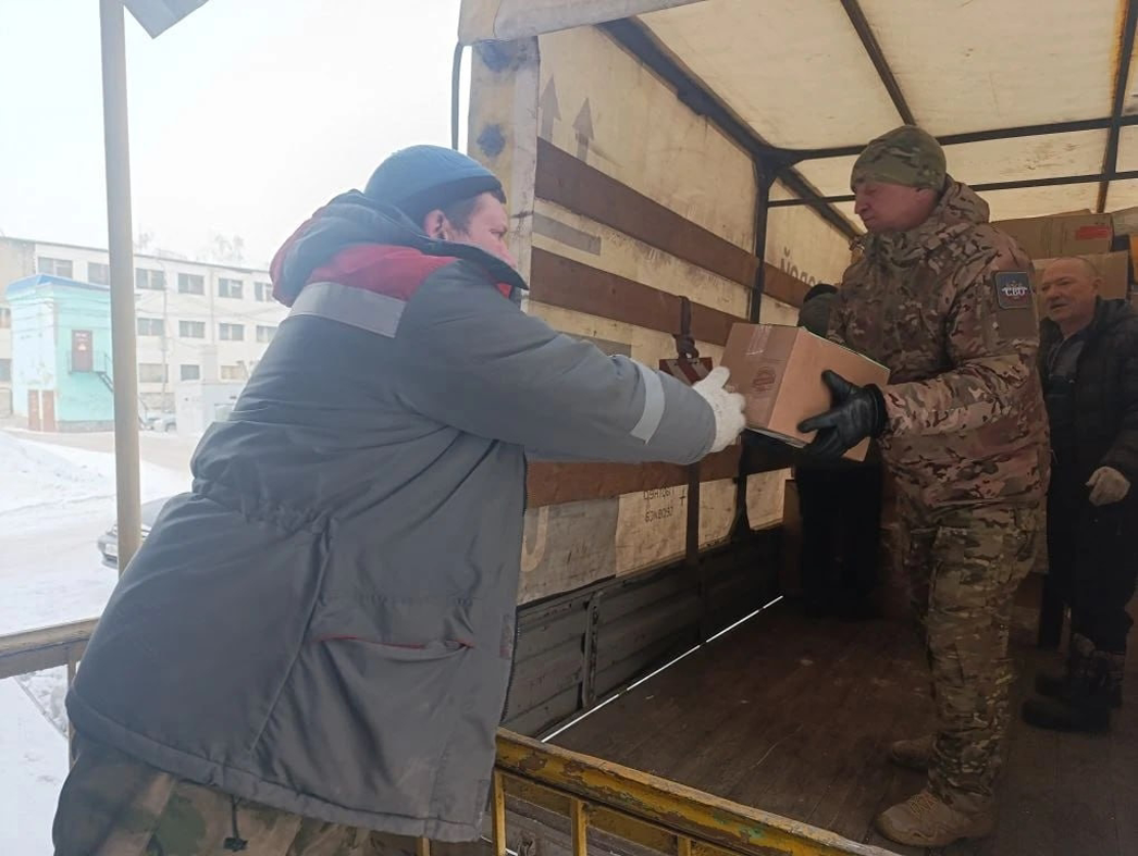 Отгрузка Гумгруза из Прокопьевска
